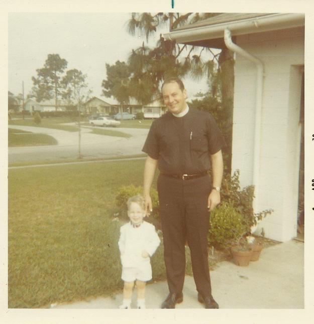 Dad and Me Orlando 1970