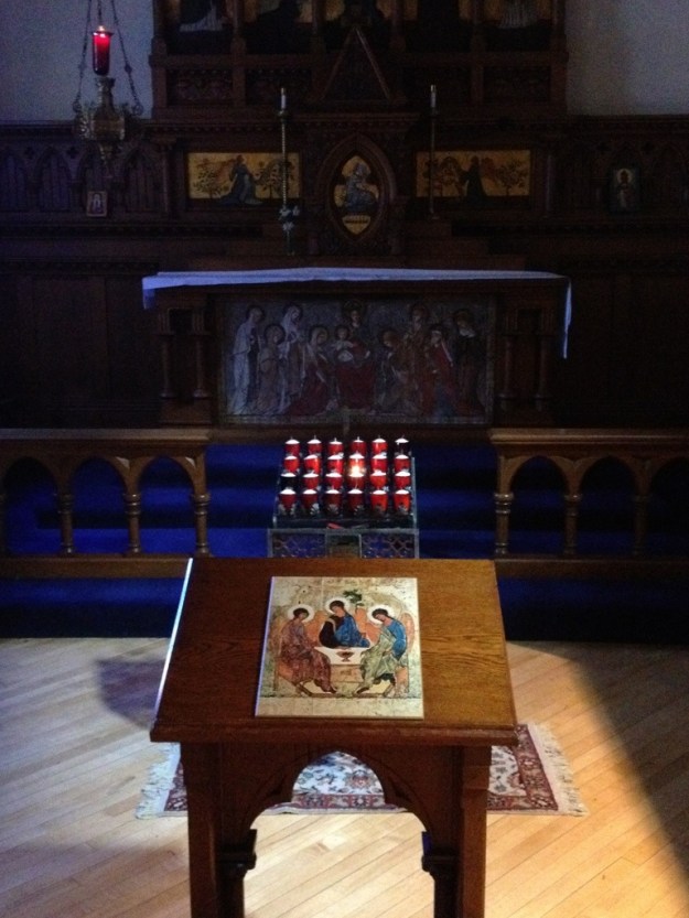 The St. Augustine Chapel at the Cathedral of St. Paul in Fond du Lac, Wisconsin
