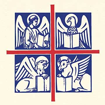 Four Evangelists cross from the Printery House
